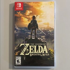 Nintendo Switch The Legend of Zelda: Breath of the Wild - Gold and Black